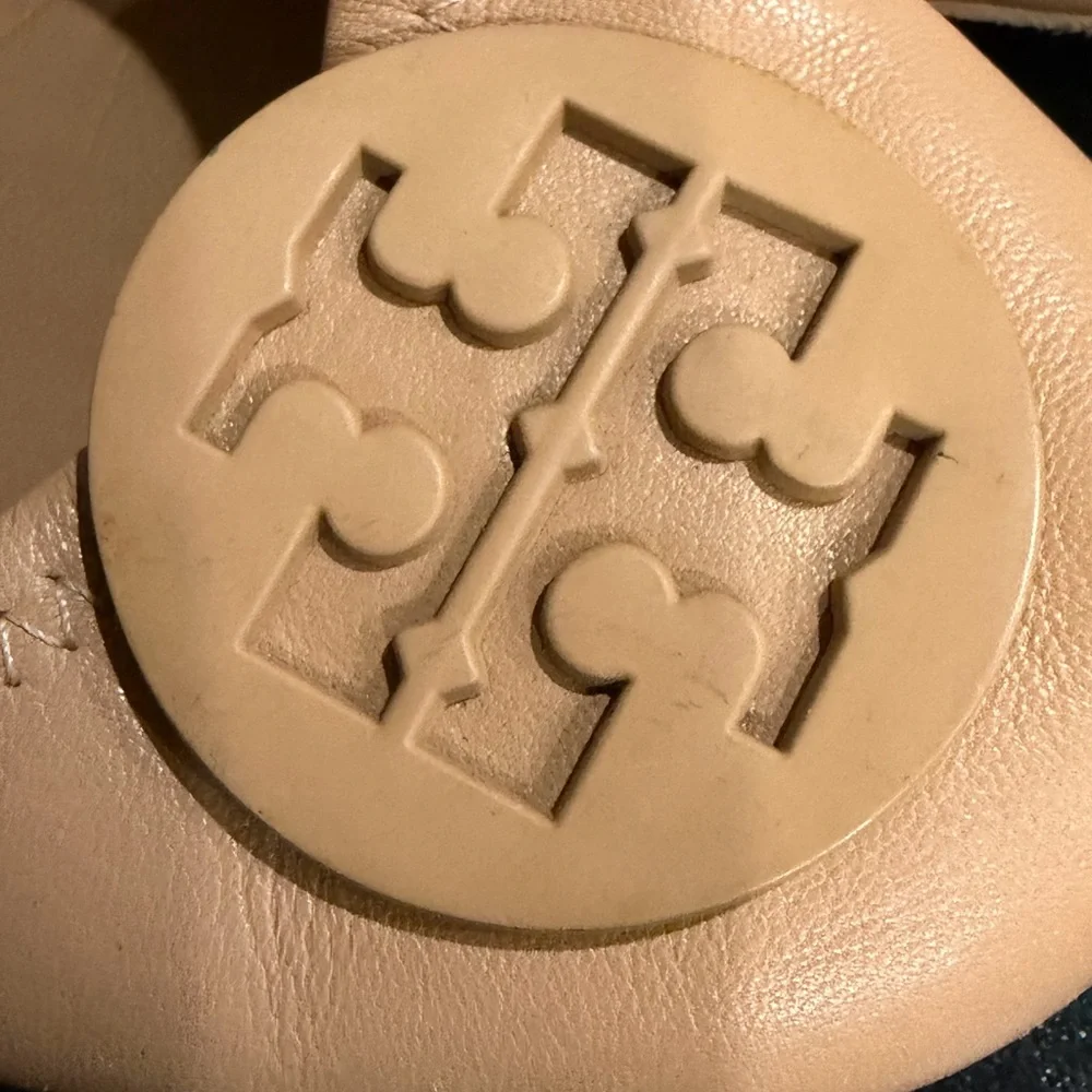 Tory Burch pink leather Flats size 9.5